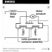 Albright SW202-60 / 12VDC Motor Reversing Solenoid Kontaktör, Albright SW 202